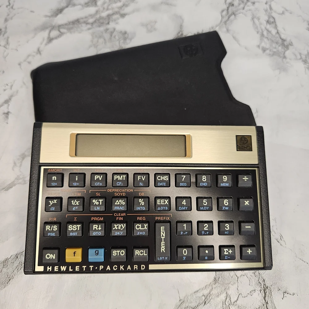 Vintage HP 12C FINANCIAL CALCULATOR. NICE CONDITION!